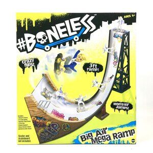 Boneless Big Air Skater Mega Ramp 3ft Long Playset 6 Pieces
